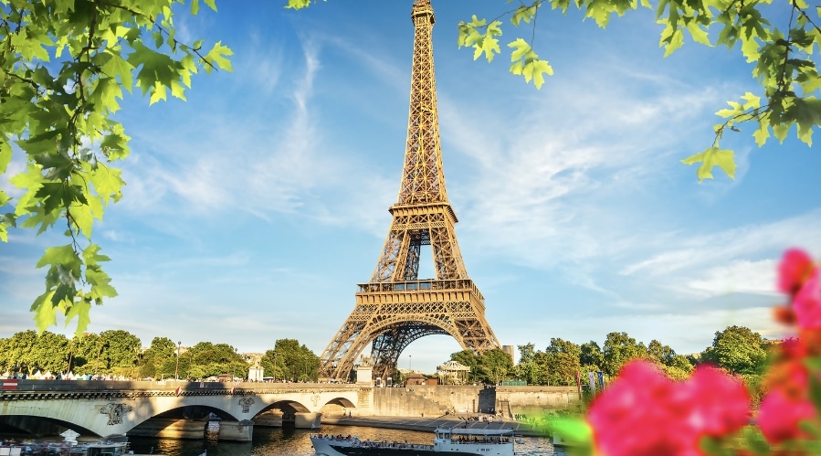 Leinwand/Bild des Eiffelturms