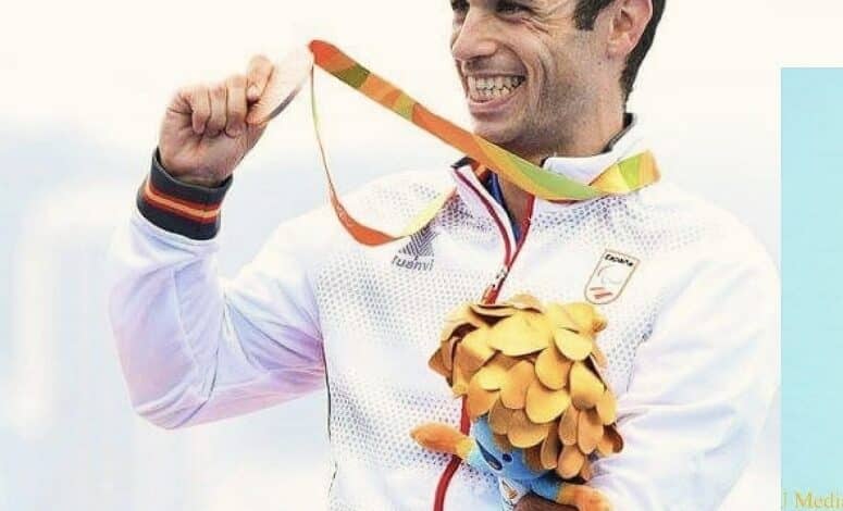 instagram/ Jairo Ruiz el el pódium de los Juegos olímpicos