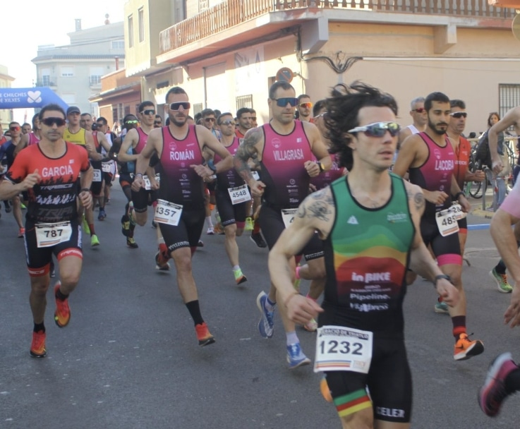 Instagram/ imagen de duatletas en Valencia