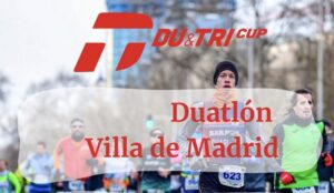 cartel Duatlón Villa de Madrid 2024
