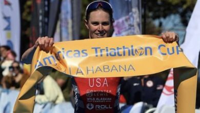 @worldtriathlon/ Jorgensen vencendo em Havana