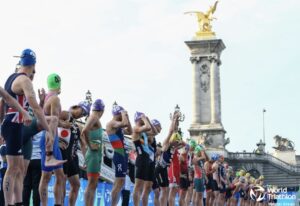 Wordltriathlon/ imagen del test event en París