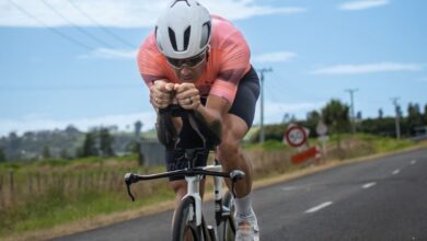 Instagram/ Noya training on the bike