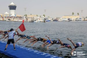 WorldTriathlon/ Abu Dhabi test start