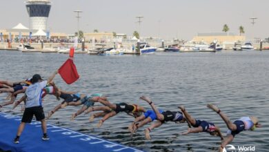 Inizio test WorldTriathlon/Abu Dhabi