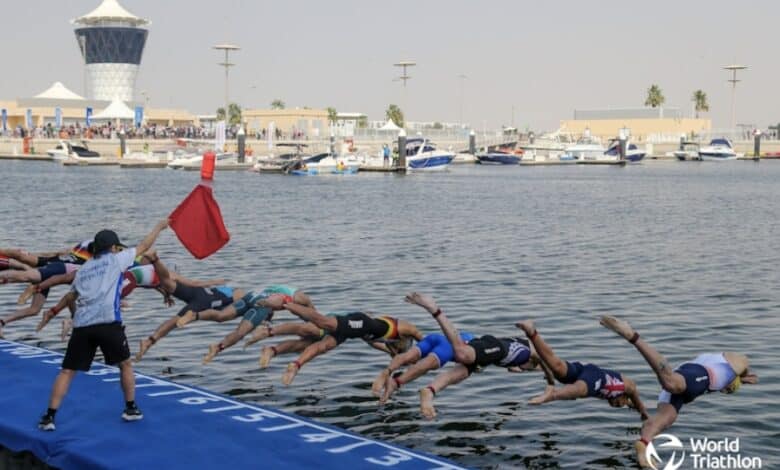 Inizio test WorldTriathlon/Abu Dhabi