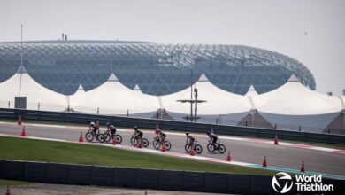 Wordtriathlon/ image du circuit d'Abu Dhabi