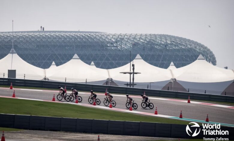 Wordtriathlon/ image of the Abu Dhabi circuit