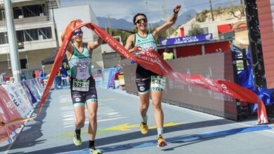 FETRI/ Image of the finish line in La Nucia