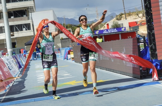 FETRI/ Image of the finish line in La Nucia