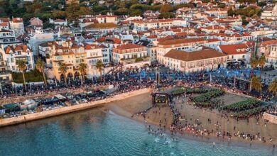 Instagram/ Bild vom Start des IRONMAN Portugal