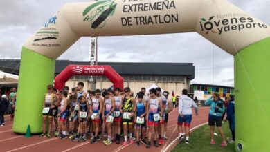 FETRI/ Duathlon start in Villafranca de los Barro