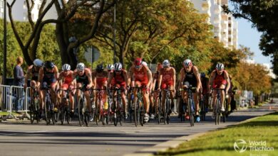 WorldTriathlon/ immagine della Coppa Europa a Quarteira