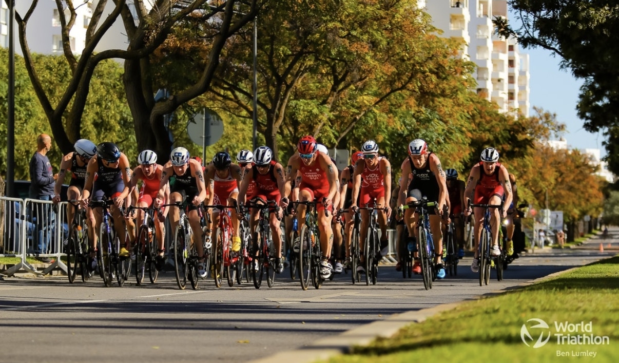 WorldTriathlon/ imagen de la Copa de Europa en Quarteira