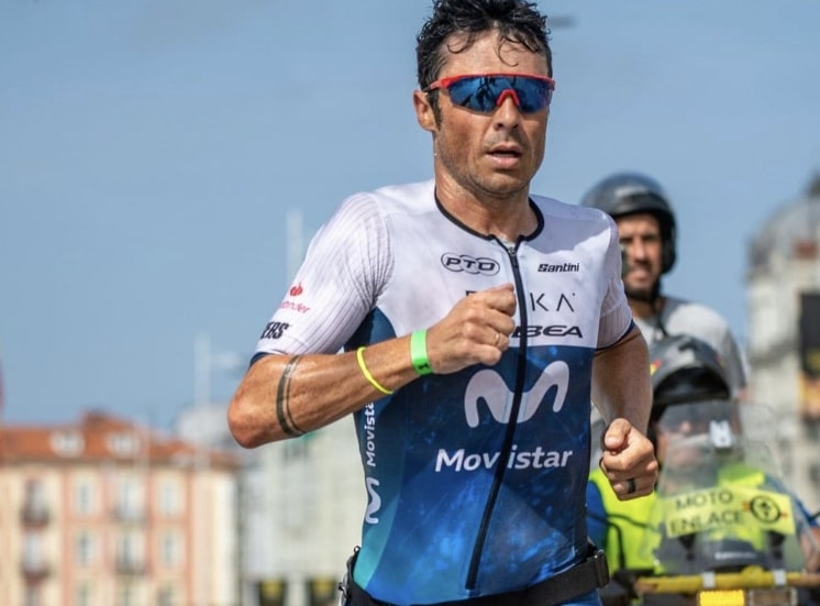 Instagram/ Noya compitiendo en el Triatlón Ciudad de Santander