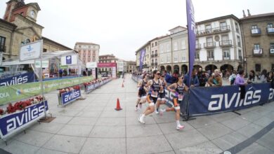 FETRI/ Image d'un test de duathlon à Avilés