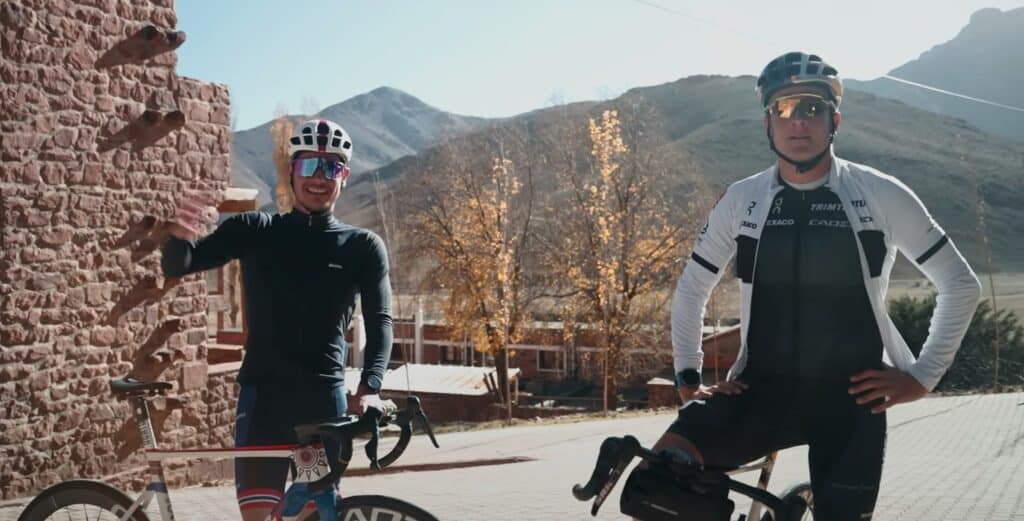 Youtube/ Imagaen de iden y Blummenfelt entrenando