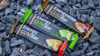 New flavors of Energy GUM Bar Crown Sport Nutrition