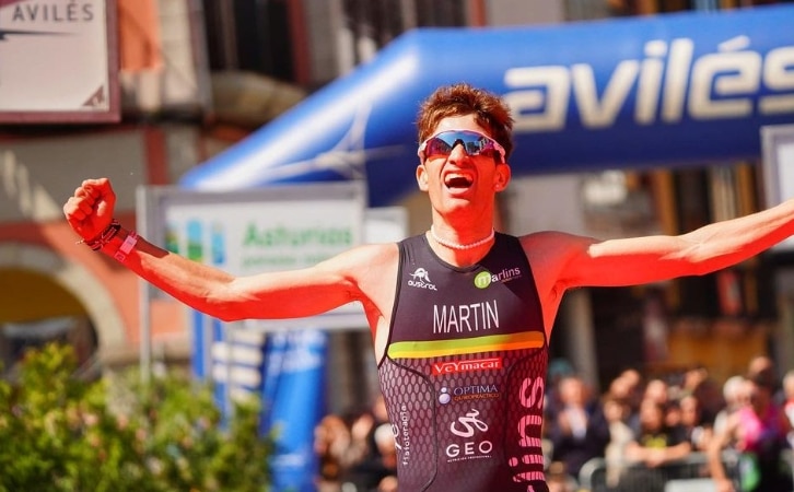 FETRI/ Javier Martín ganando el campeonato de España