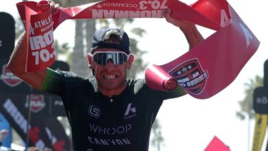 IRONMAN/ Sanders winning in Oceanside