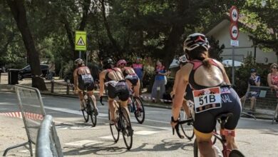 Immagine del grande Triathlon di Madrid