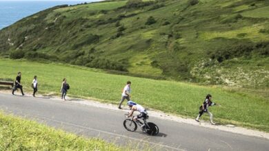 Imagem de ciclismo em Zarautz