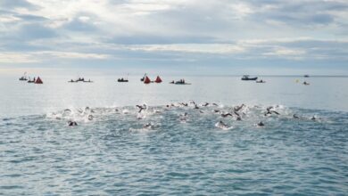 FETRI/ imagen de la natación de un triatlón