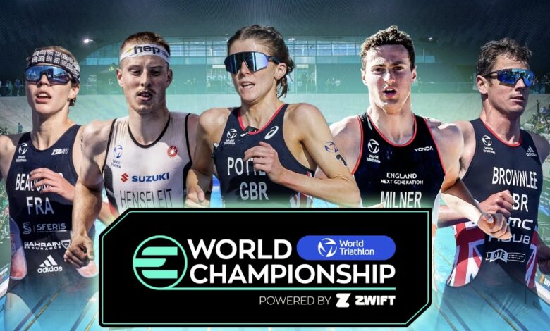 Championnats du monde de triathlon Supertri E propulsés par Zwift à Londres