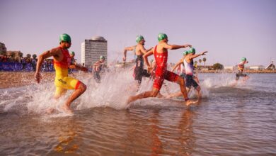 FETRI/ Salida de natación de la Copa de Europa de Melilla