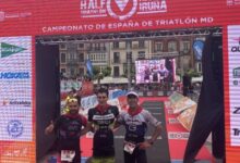 FETRI/ image of the podium at Half Pamplona