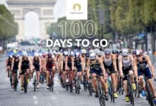 100 days until the Paris 2024 games