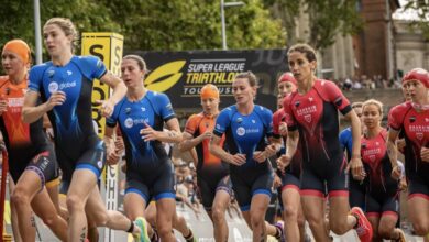 Imagen de una prueba de la SuperLeague Triathlon