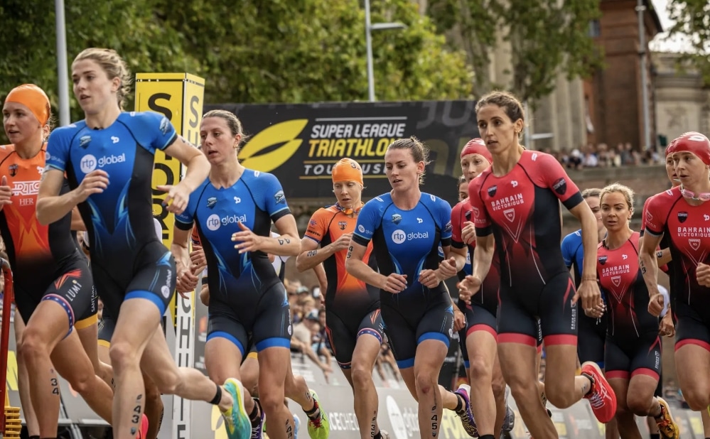Imagen de una prueba de la SuperLeague Triathlon