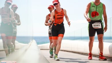 Image of triathletes in Alicante