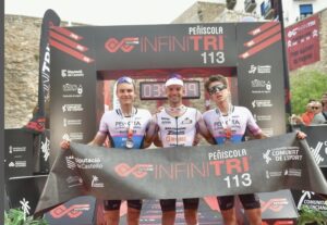 Instagram/ Pódium masculino del Infinitri 113 Peñíscola