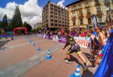 FETRI/ départ de la course féminine à Soria