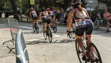 instagram/image of cycling from the Great Madrid Triathlon