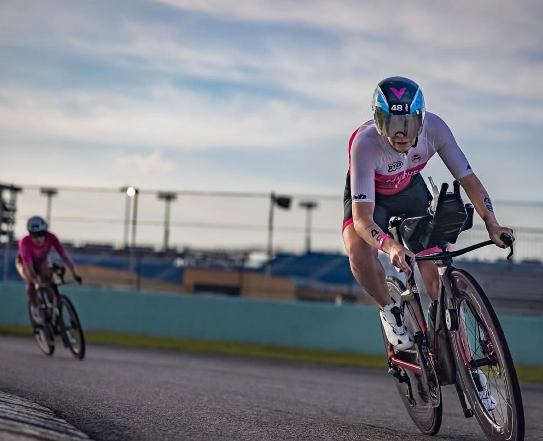 @t100triathlon/ Marta Sánchez en competición