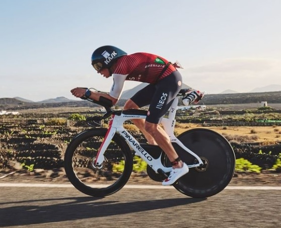Instagram/ um triatleta em Lanzarote
