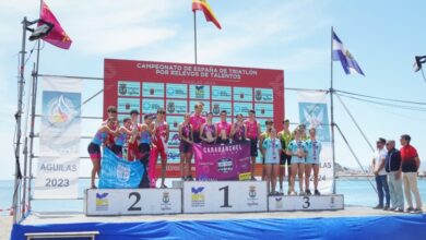 FETRI/Cidade de Lugo Fluvial Frauen und die Universität Alicante gewinnen die spanische Triathlon-Staffelmeisterschaft 2024