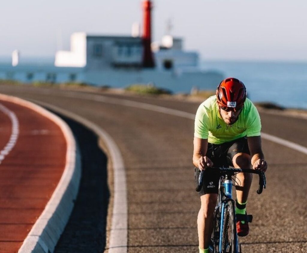 Intagram/ imagen de un triatleta en el IRONMAN Portugal