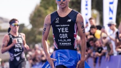 @worldtriathlon/Alex Yee ganando las WTCS Cagliari 2024