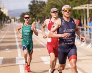 @tzaferes/Kristian Blummenfelt corriendo en WTCS