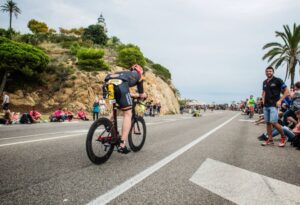 IRONMAN/ Imagen de un triatleta en el IRONMAN Barcelona