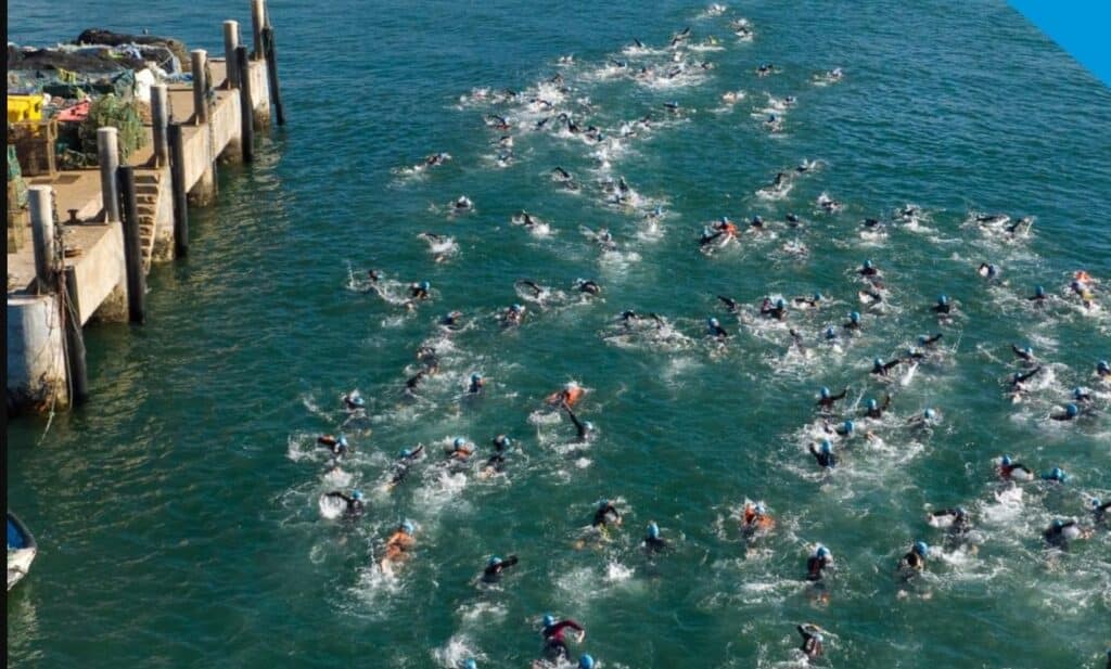 instagram/ imagen de la travesía Swim Gp en Cascais