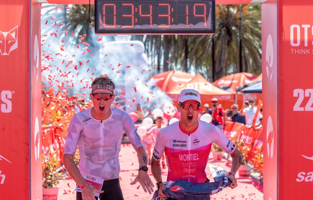 Imagen del sprint en meta del Challenge Salou ¡