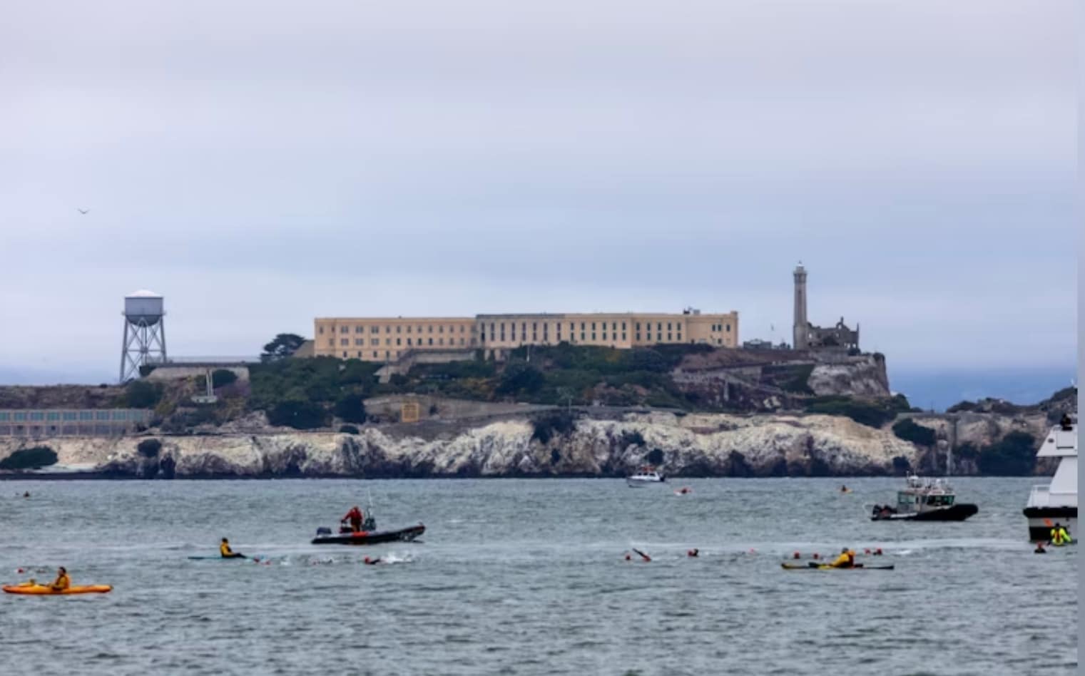 worldtriathlon/ Imagen del Escape from Alcatraz.