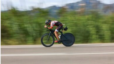 Instagram/ un triatleta en el ICAN Gandia