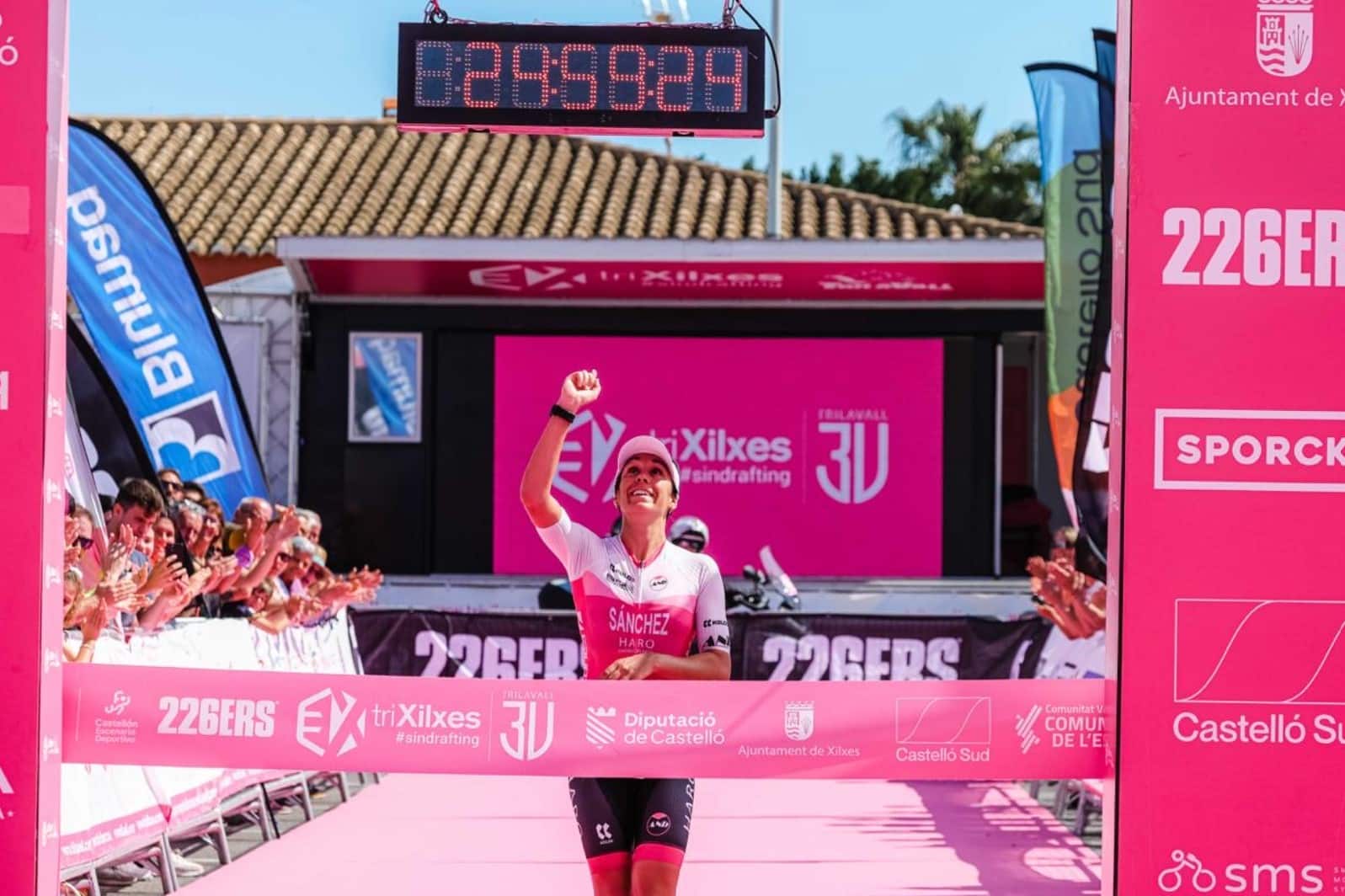 Jose Carlos Muñoz/ Marta Sánchez ganando el Trixiles