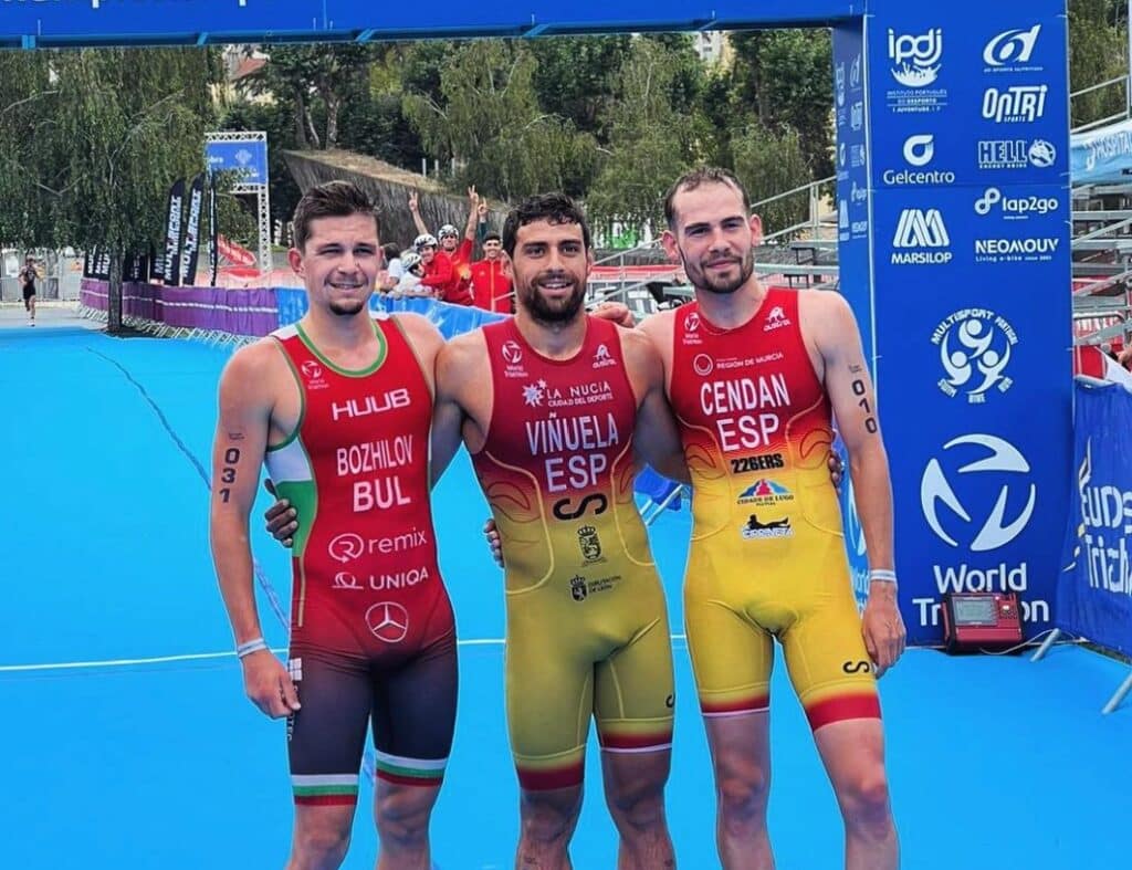 FETRI/ Pódium del Acuatlón en Coimbra